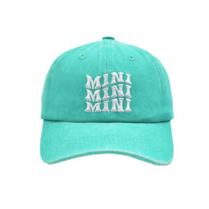 Lake Blue-mini parent-child baseball cap