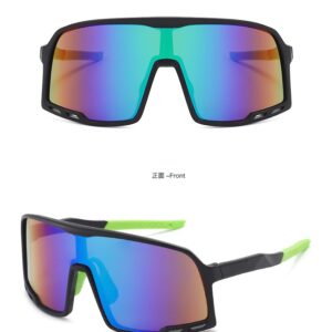 Sand black frame green Mercury