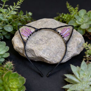 Light purple popcorn cat ears