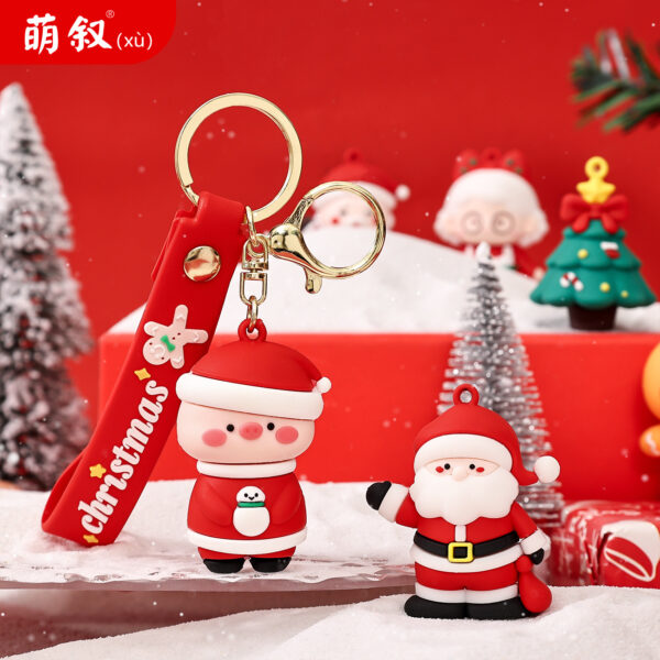 O1CN01bUazzz2BkixAy8u1Y_2210259538377-0-cib Wholesale Christmas Cute Snowman Cartoon Keychains