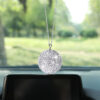 Wholesale Diamond-encrusted Glass Ball Car Pendant