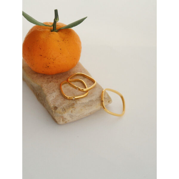 Wholesale Square Titanium Steel Ring