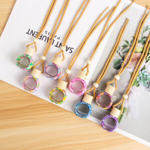 Wholesale Soft Pottery Scented Water Bottle Car Pendant