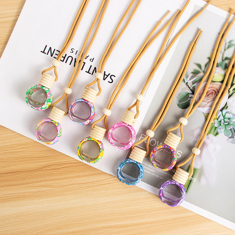 Wholesale Soft y Scented Water Bottle Car Pendant