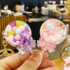 Wholesale Acrylic Quicksand Lollipop Keychain