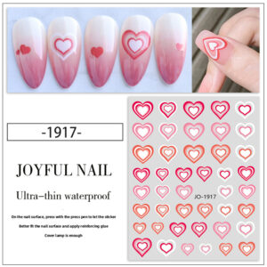 Gradient Love Sticker 1917