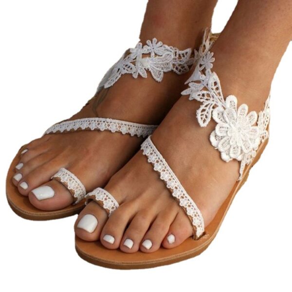 O1CN01bdlJu11Bs2g9Dkeuu_0-0-cib Wholesale Rubber Solid Color Open Toe Flower Sandals