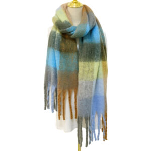 Blue and Yellow / 246cm (including beard)