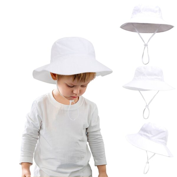 Wholesale Children's Breathable Basin Hat Beach Bucket Hat