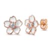 O1CN01bgVucG1Sgun0la0ix_2217714512277-0-cib Wholesale Cute and Versatile Multi-color Cherry Blossom Earrings