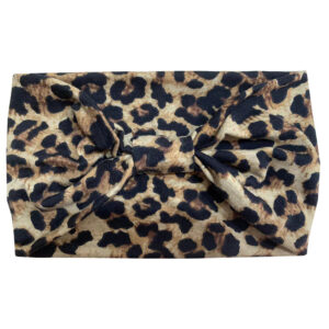 Wide-brimmed yellow leopard print 13