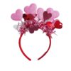 Wholesale Valentine's Day Love Glitter Love Bachelor Party Wedding Dress Headband