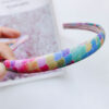 O1CN01blDbPc1Ccl7he51Ul_1673420102-0-cib Wholesale Pink Rainbow Colored Children's Plastic Hair Bands