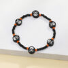Wholesale Halloween Skeleton Bones, Soft Pottery, Rice Beads, Beaded Bracelets
