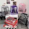 O1CN01bnyQ5N1LZOmcxmx0J_3525731313-0-cib Wholesale PVC Large Capacity Jelly Colored Transparent Backpack