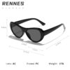 Wholesale PC Y2K Punk Futuristic Oval Big Frame Sunglasses
