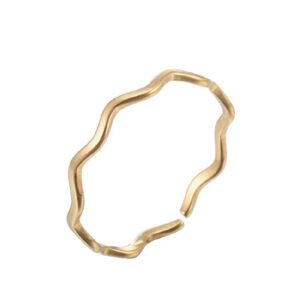 Wave gold / Adjustable opening