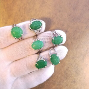 Dyed Green Jade