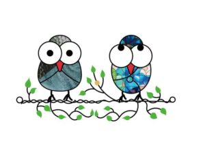 Wholesale Owl Color Pendant Garden Decoration