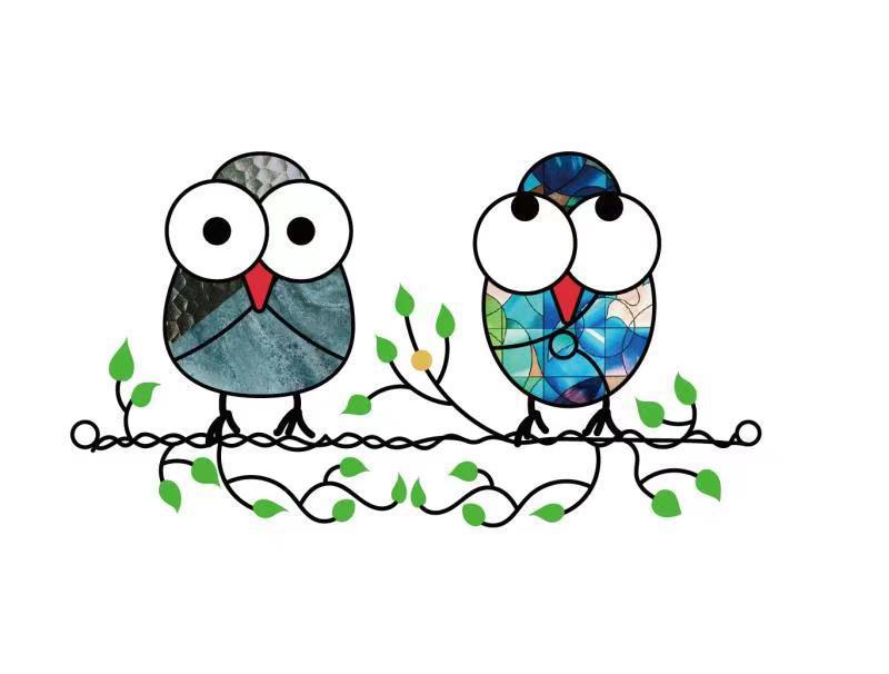 Wholesale Owl Color Pendant Garden Decoration