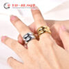 Wholesale Stainless Steel Simple Ring