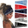 Wholesale Yoga Printed Bohemian Stretch Headband