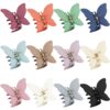 O1CN01buDHAm1o0FICNJobZ_2207513365162-0-cib Wholesale Butterfly Frosted ABS Hair Clips