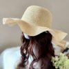 O1CN01bwJ5UR1mQgnI0z94X_1008314949-0-cib Wholesale Cotton Corrugated Straw Hat