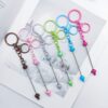 Wholesale DIY Personalized Baked Paint Color Cute Keychains