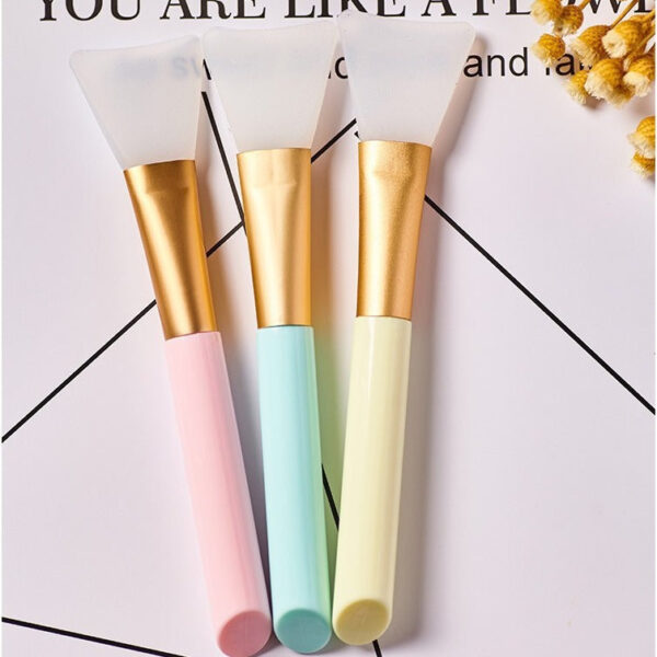 Wholesale Soft Tip Facial Mask Application Tool Silicone Brush