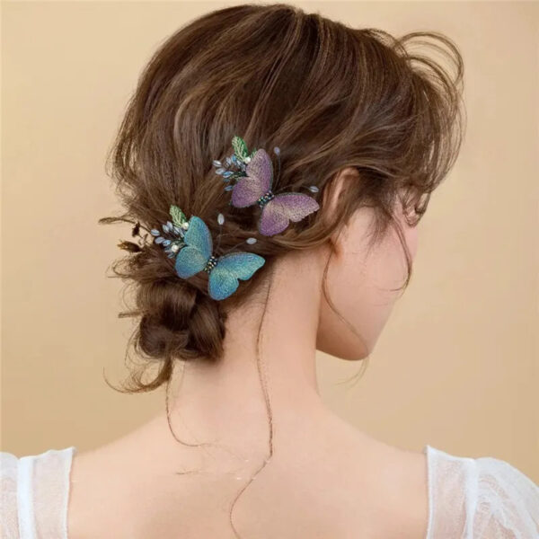 O1CN01bymJux1Nk3E7ldf14_2688701607-0-cib Wholesale Butterfly Embroidery Hair Clips Duck billed Clips