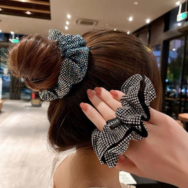 O1CN01bz5td91nXOEn1G4lC_2888315099-0-cib Wholesale Rhinestone Large Intestine Hair Rings