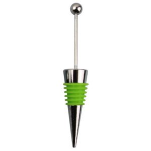Silver Beaded Wine Stopper 6