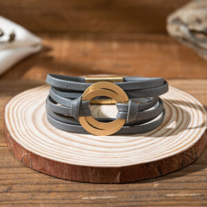 25120502-grey / Leather