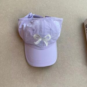 Purple-Bow Half Empty Top / 48-53CM recommended 2-8 years old