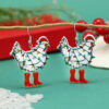 O1CN01c5TBUj21msSRNS6yP_1121057028-0-cib Wholesale Christmas Exaggerated Christmas Hat Animal Acrylic Earrings