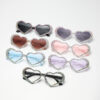 Wholesale Rhinestone Love PC Sunglasses