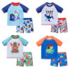 Wholesale baby split five points swimming trunks kids Swimwear