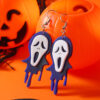 Wholesale Halloween Ghost Vampire 3D Acrylic Earrings