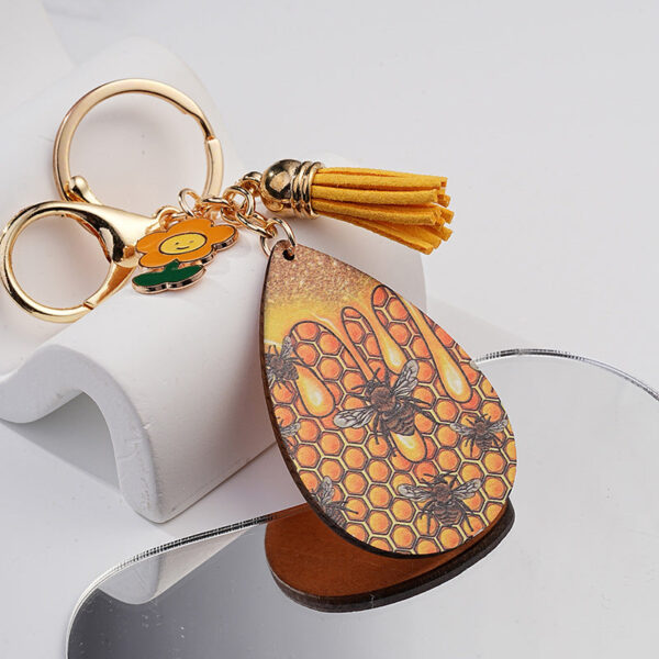 Wholesale Metal Honeycomb Keychain
