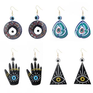 O1CN01cMzi9m1GM3Cprouzt__2214023820607-0-cib Wholesale Devil Eyes Acrylic Earrings