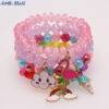 O1CN01cOSaZM1QEr2YYrVzQ_2201245431945-0-cib Wholesale Rainbow Cloud Oil Drip Acrylic Beaded Bracelet