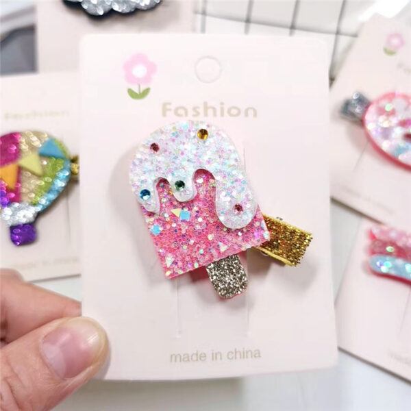 O1CN01cPI5411vh1cVYU4tz_2917546203-0-cib Wholesale Glitter Kids Glitter Rainbow Hair Clips