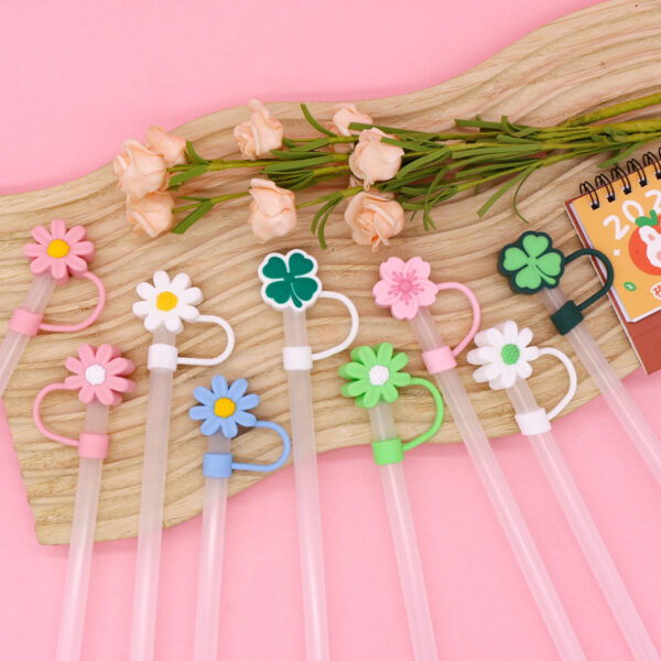 Wholesale Silicone Flower Tube Straw Hat
