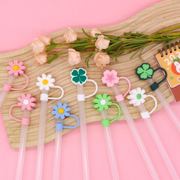 Wholesale Silicone Flower Tube Straw Hat