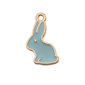 1 lake blue rabbit 10x17mm-0.8g-9946 / Drip Easter Series