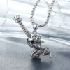 O1CN01cSpJ8r1jaosmowkRF_2200790754565-0-cib Wholesale Punk Goth Skull Men's Titanium Steel Stainless Steel Necklace