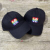 O1CN01cTwKlv1IIxnRff0Y1_4254640871-0-cib Wholesale LOVE Letters Embroidered Cotton Plain Black Baseball Hat