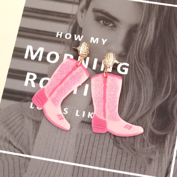 O1CN01cUGNXx2JjMPPf6J84__3025409457-0-cib Wholesale Colored Acrylic Cowboy Boots Earrings