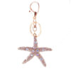 O1CN01cUMFUQ1v3dclEJvEC_4061786117-0-cib Wholesale Zinc Alloy Love Diamond Crystal Starfish Car Keychain
